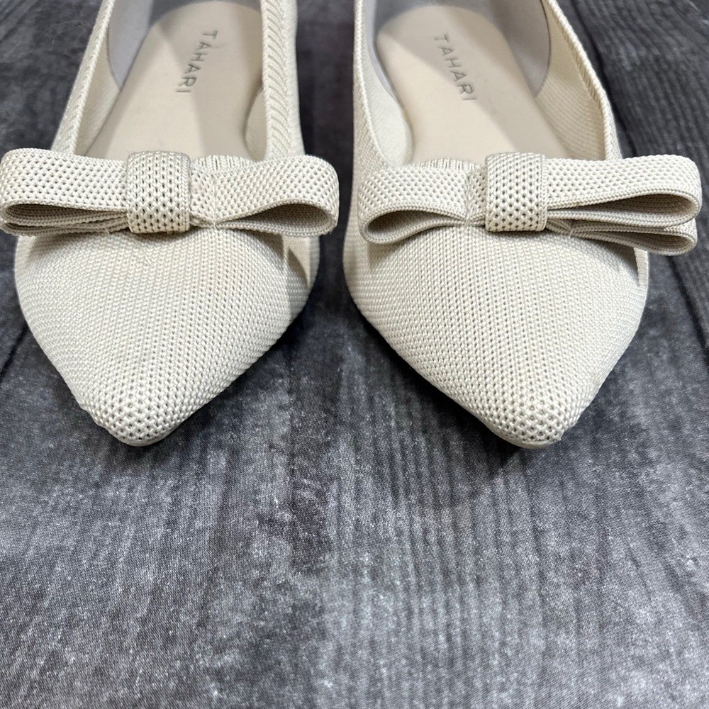 Tahari Slip On Bow Detail Ballet Flat - Athens - Picture 6 of 9